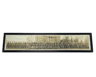 Lot C73 1918 Panoramic Photograph of the S.A.T.C. at Montana Wesleyan