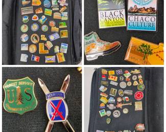 Lot C29 Large Vintage National Parks, Travel Outdoor Collector Pin Lot