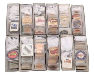 Lot C153 Vintage Beer Coaster Collection Assorted Breweries, Letters S