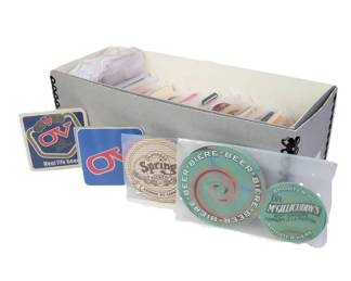 Lot C119 Vintage Beer Coaster Collection Assorted Breweries, Small Lot