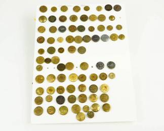 Lot C103 Assorted Vintage Overall and Workwear Buttons