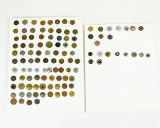 Lot C104 Assorted Vintage Workwear Buttons, Studs and Snaps