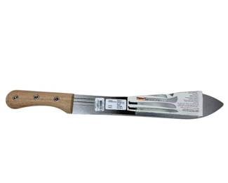 Lot C166 Colombian Machete with Wooden Handle, Retail Tag Attached