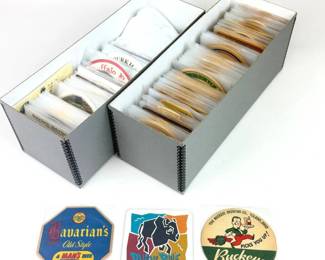 Lot C128 Vintage Beer Coaster Collection Assorted Breweries Letter B
