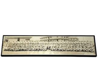 Lot C71 1941 Panoramic Photograph, Battery I, 93rd C.A. A.A.