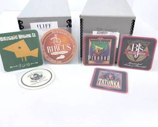 Lot C129 Vintage Beer Coaster Collection Assorted Breweries Letter B