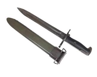Lot C171 U.S. M1 Garand Bayonet with Scabbard