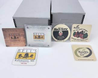 Lot C138 Vintage Beer Coaster Collection Assorted Breweries, Letter K