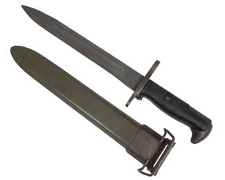 Lot C177 U.S. Model 1917 Bayonet with Scabbard