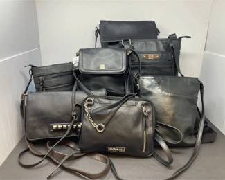 7 BLACK CROSSBODY EXTRAVAGANZA