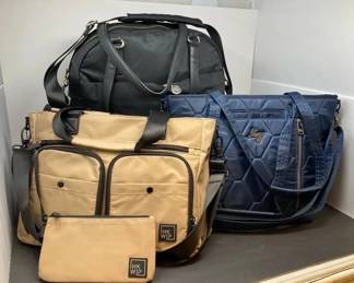 TRIO OF COMPUTER TRAVEL BAGS