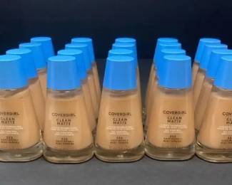 20Pc CoverGirl Clean Matte Liquid Foundation 555 Soft Honey 30 mL New Sealed Lot F