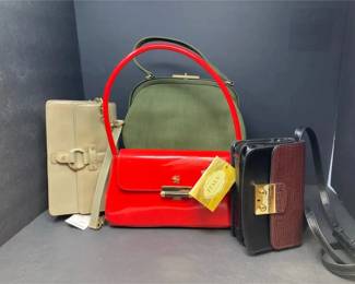 4 Structured Handbags