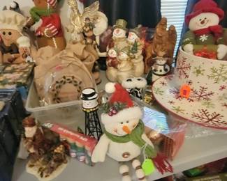Hallmark and Avon decorations