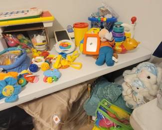 Toys and comforter sets