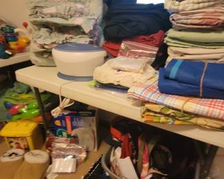 Bags and linens 