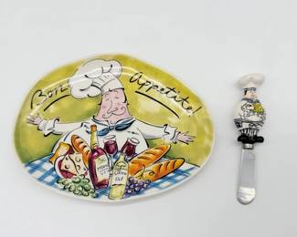 65 MudPieBonApptitCeramicServingPlateSpreader