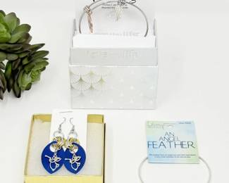 176 AngelCharmJewelrySet