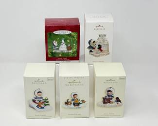 157 HallmarkKeepsakeFrostyFriendsSetof5Ornaments