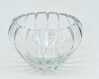 132 CutCrystalFacetedBowl
