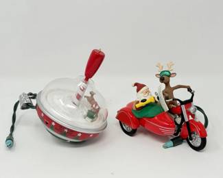 86 SpinnerMotorcycleChristmasLightOrnaments