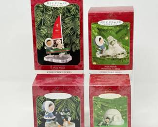 142 HallmarkFrostyFriendsCollectorsSeriesOrnamentSet