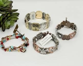 117 InspirationalStretchCharmBracelets