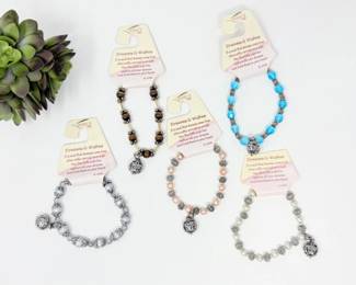 84 DreamsWishesBeadedCharmBraceletSet
