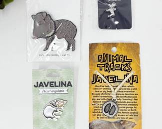 69 JavelinaEnamelPinsandMooseCharmLot