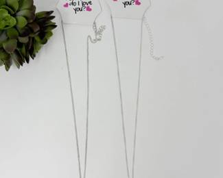 130 MoonStarCharmNecklaces