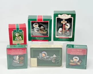 154 HallmarkFrostyFriends1980sCollectorOrnaments