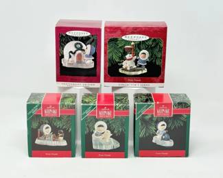 182 HallmarkFrostyFriendsKeepsakeOrnamentSet