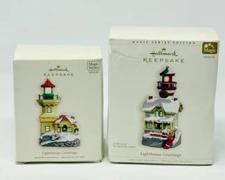 82 HallmarkKeepsakeLighthouseGreetingsOrnaments