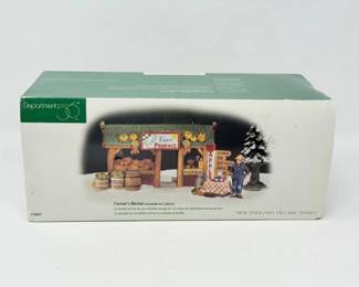 79 Department56HeritageVillageFarmersMarketScene