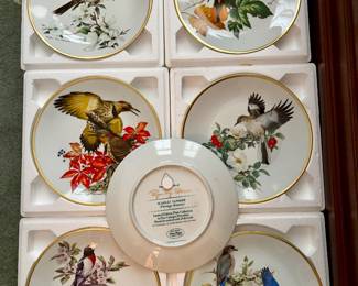 The Song Birds Plates by Roger Troy Peterson 