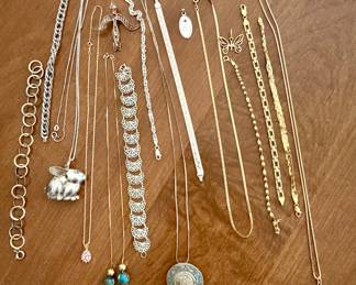 Sterling and Gold Jewelry