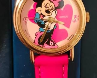 Lorus Disney Minnie Mouse Watch with Box