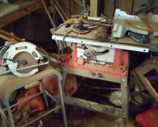 Skilsaw Table Saw Craftsman Circular Saw Combination