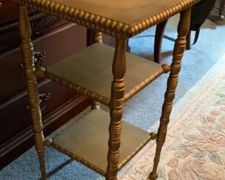 Antique Furniture ThreeTier Stand Victorian Edwardian Style