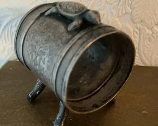 Victorian Napkin Ring with Turtle