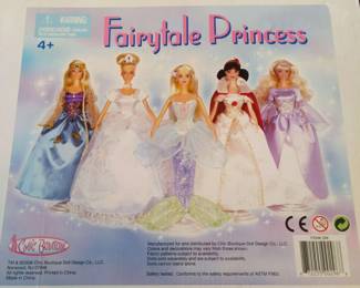Chic Boutique Fairytale Princess Doll Set of 5 Unopened