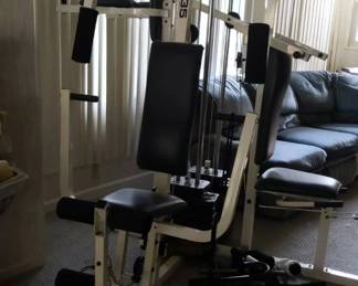 Total Gym MultiStation Home Workout System with Weight Stack