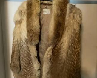 Genuine Red Fox Fur Coat by Willow