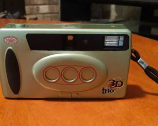 Trio 3D 35mm Film Camera with Original Packaging Accessories
