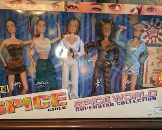 Spice Girls Spice World Collection 5Piece Figurine Set