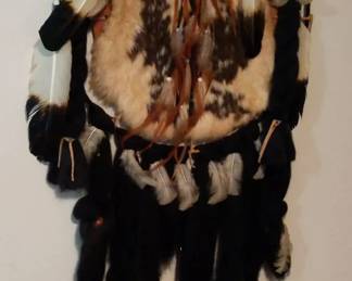 Decorative Dream Catcher with Horse Feather Design