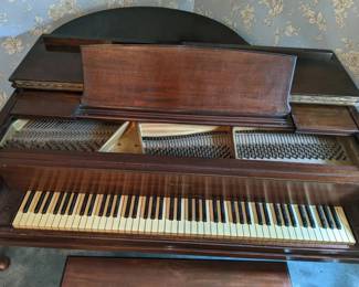 Whitney Chicago Baby Grand Piano with Matching Bench