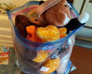 Mystery Lot of 10 TY Beanie Babies