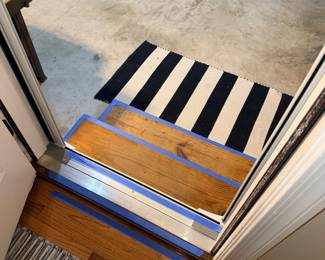 Step To The Garage ~ Be Careful!