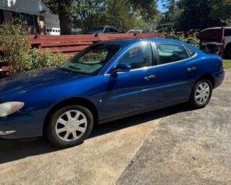 This car is sold as is and there is a clear title on it. The mileage is ESTIMATED at 100,000-120,000 miles.